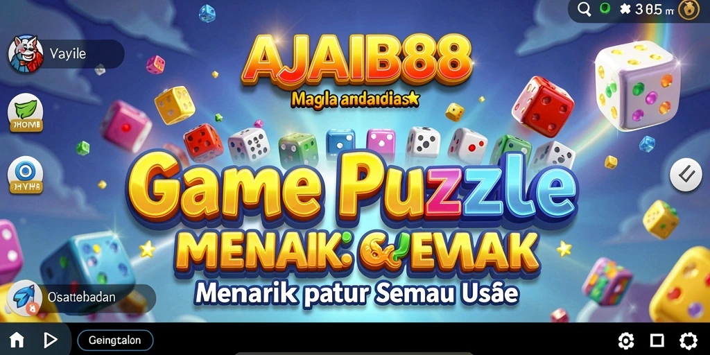 Tangkapan layar AJAIB88 menampilkan gameplay Puzzle yang seru.