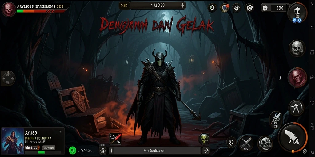 Tampilan gameplay AYU89 yang mencekam dan penuh ketegangan.