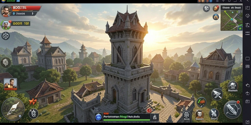 Menampilkan gameplay seru dalam BOS138 dengan strategi Tower Defense yang menantang.