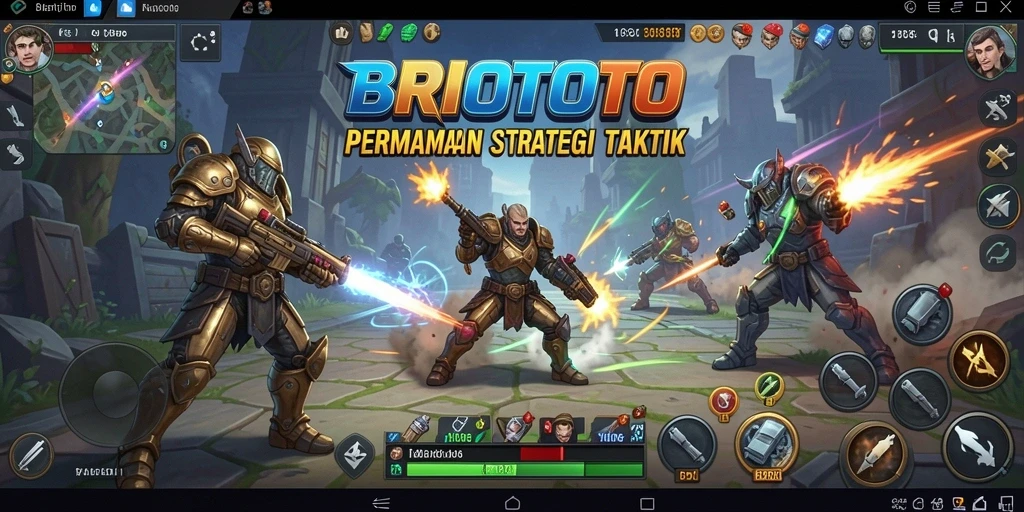 Gameplay menarik BRIOTOTO yang menguji strategi dan keterampilan.