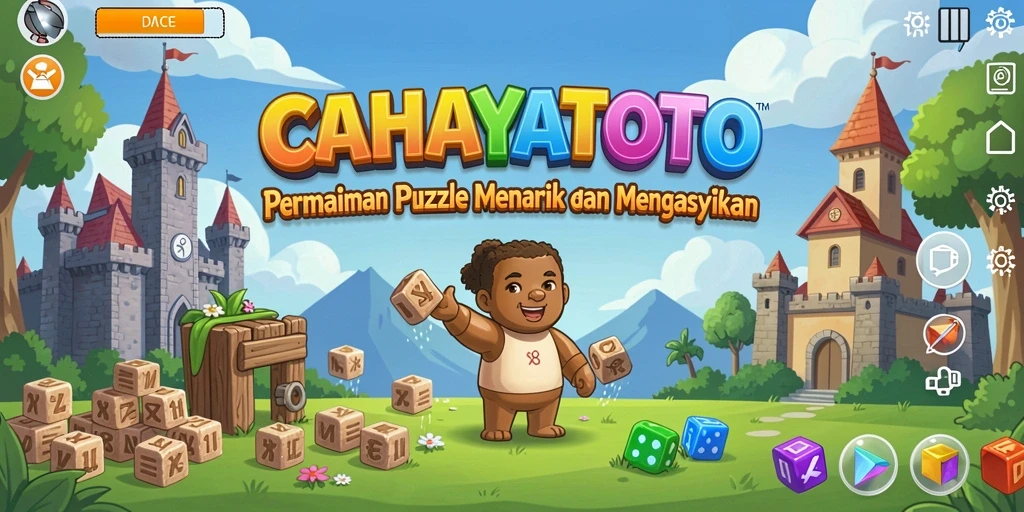 Tangkapan layar CAHAYATOTO menampilkan teka-teki seru yang menantang kreativitas.
