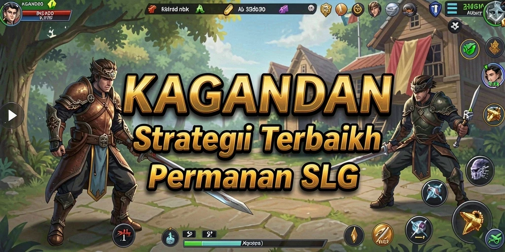 Tampilan gameplay menarik dari KAGANDAN dengan suasana SLG yang menegangkan.