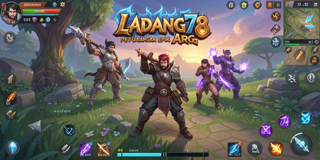 Tampilan gameplay epik dalam dunia ARPG yang menantang.