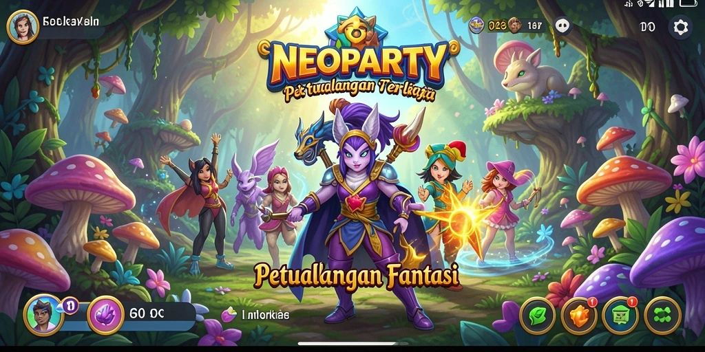 Gameplay seru dengan petualangan yang mendalam di NEOPARTY.