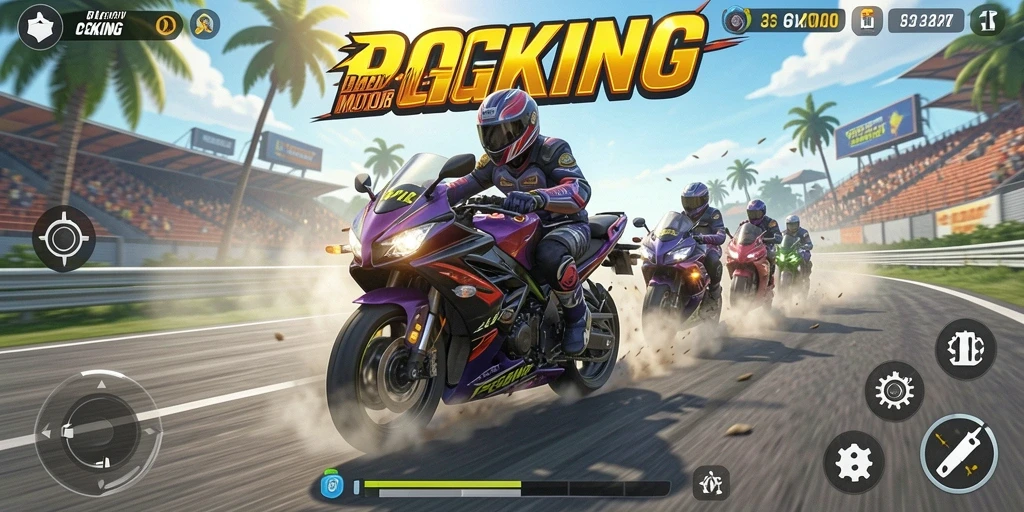 Tampilan gameplay PGKING yang penuh aksi dan seru.