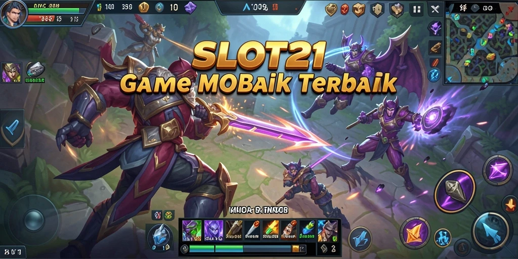 Tampilan grafis menakjubkan dari gameplay SLOT21 yang seru.