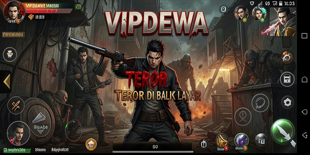 Tampak gameplay seram di VIPDEWA, penuh ketegangan.