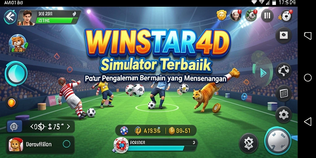 Tampilan gameplay <strong>WINSTAR4D</strong> yang imersif dan menarik.